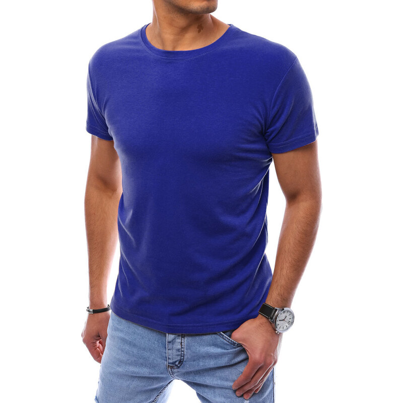 Pánské modré tričko Dstreet