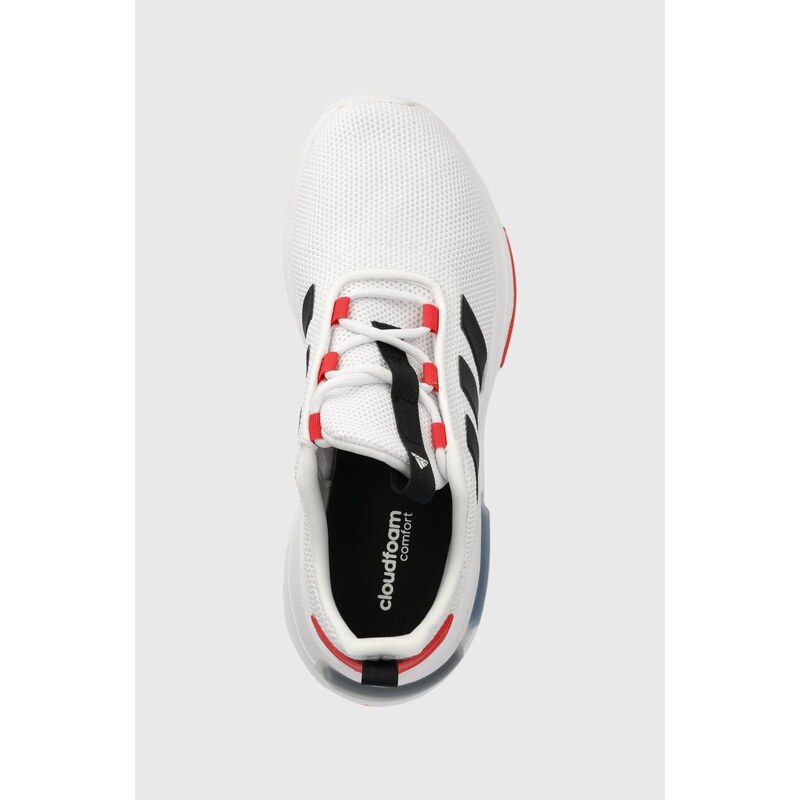 Dětské sneakers boty adidas RACER TR23 K bílá barva