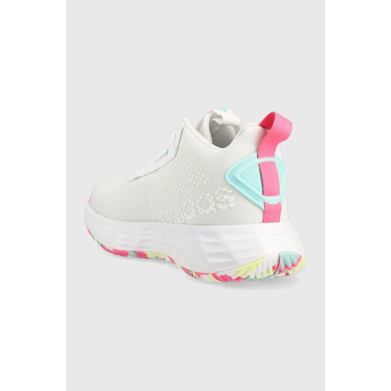 Dětské sneakers boty adidas Originals OWNTHEGAME 2.0 K bílá barva