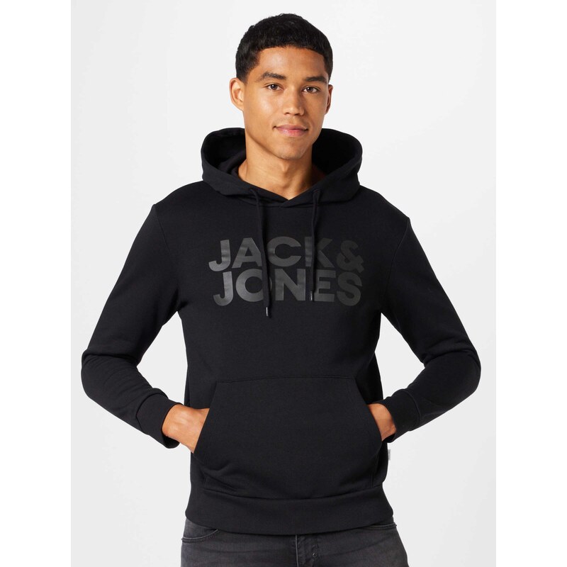 JACK & JONES Mikina černá