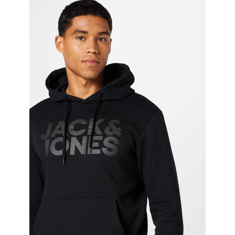 JACK & JONES Mikina černá