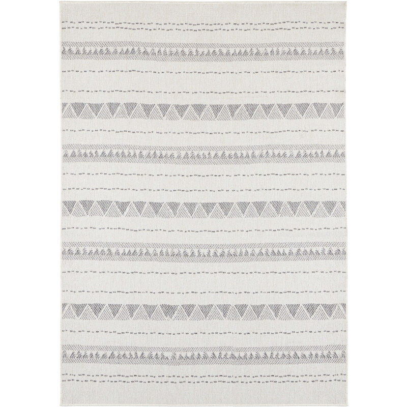 NORTHRUGS - Hanse Home koberce Kusový koberec Twin Supreme 103753 Bahamas Grey/Cream – na ven i na doma - 80x250 cm