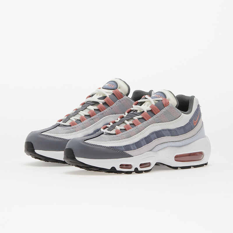 Pánské nízké tenisky Nike Air Max 95 Vast Grey/ Red Stardust-Cool Grey