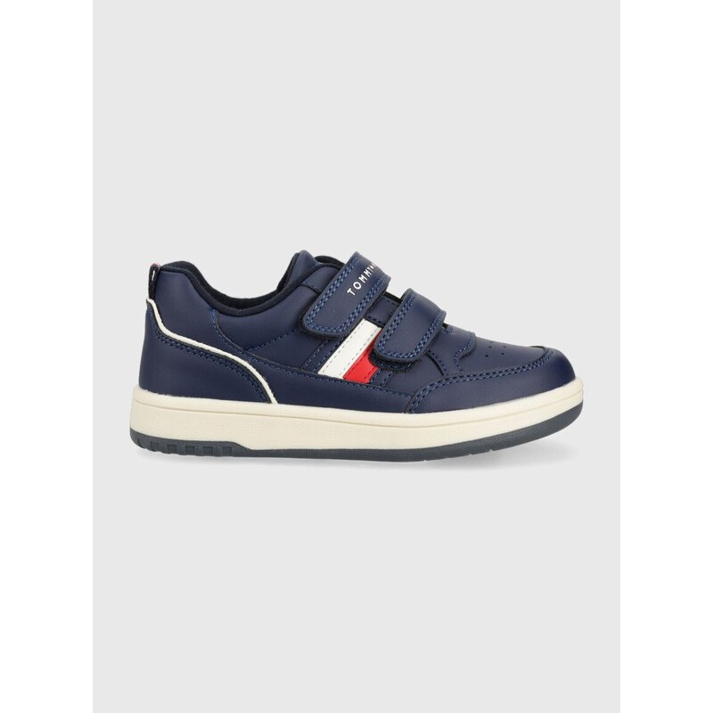 Dětské sneakers boty Tommy Hilfiger tmavomodrá barva