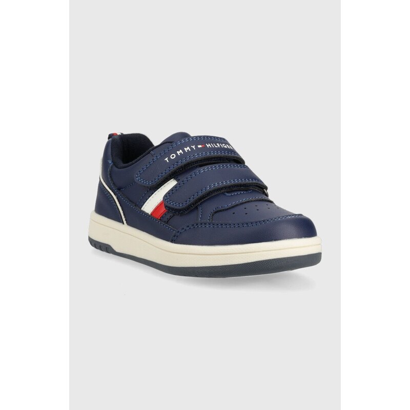 Dětské sneakers boty Tommy Hilfiger tmavomodrá barva