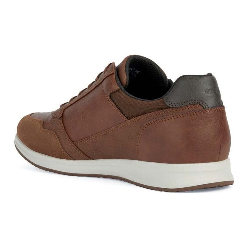 Kožené sneakers boty Geox U AVERY A hnědá barva, U35H5A 0PTEK C6001