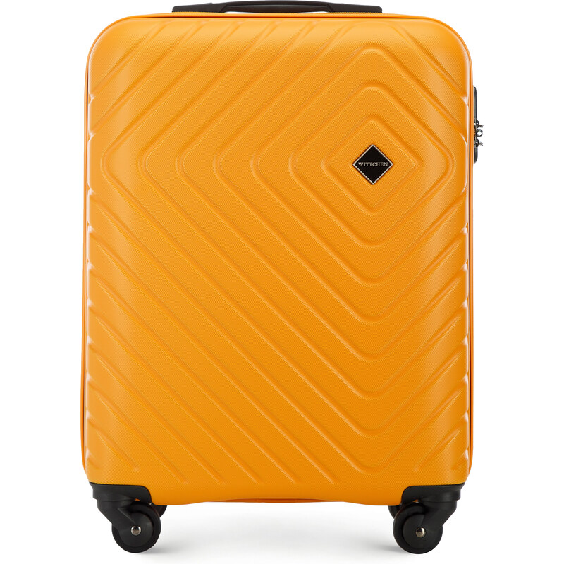 Kabinový kufr Wittchen, oranžová, ABS