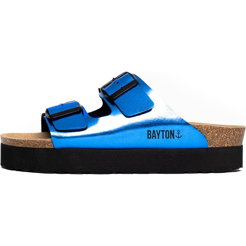 Bayton Pantofle Japet modrá / černá 92737343