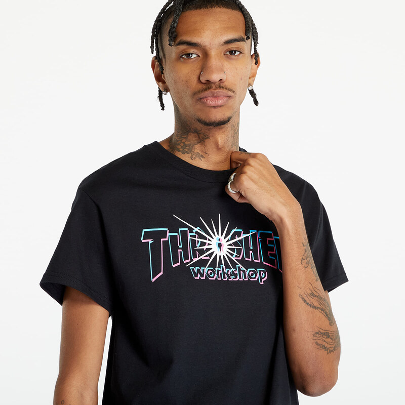 Pánské tričko Thrasher x AWS Nova T-shirt Black