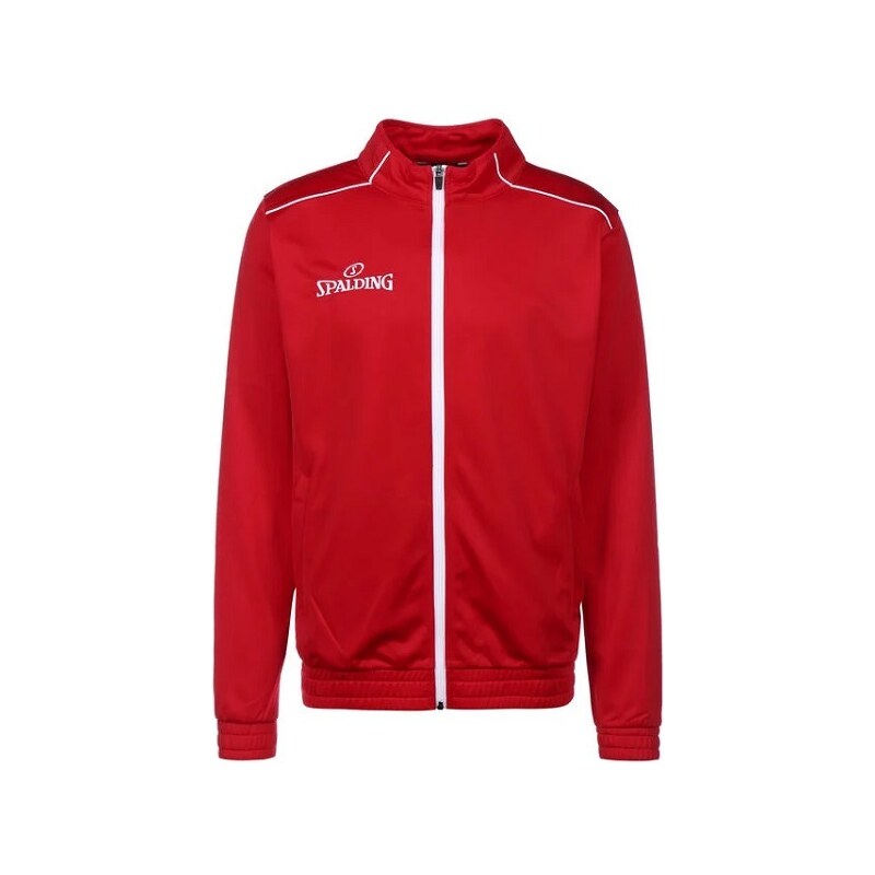 Dětská Spalding Team II Zipper Jacket / Červená, Bílá / S