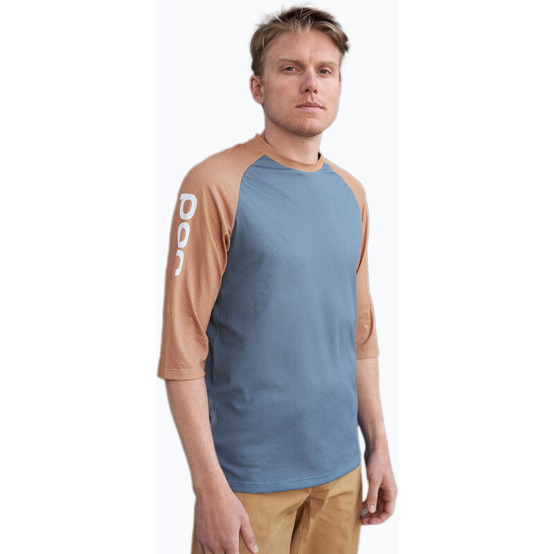 Pánský cyklistický dres POC MTB Pure 3/4 calcite blue/aragonite