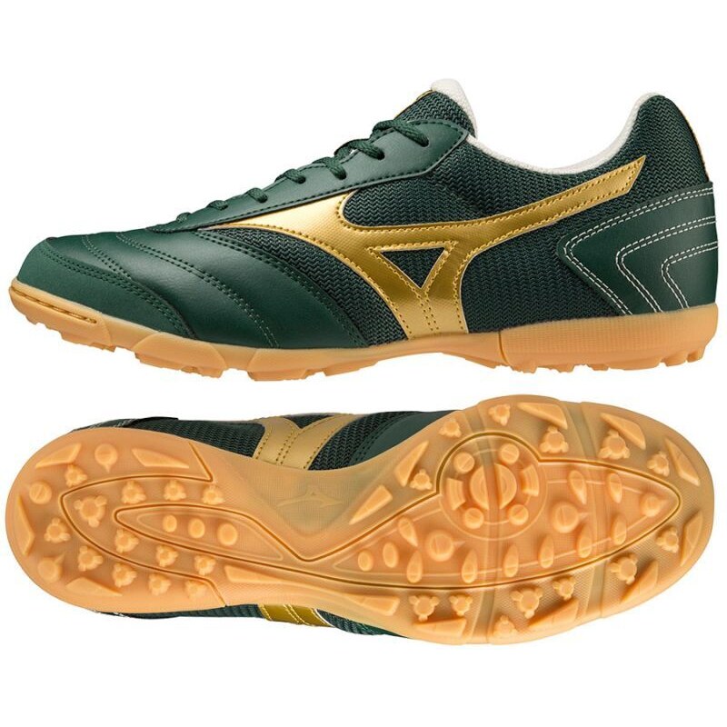 Pánské kopačky turfy Mizuno Morelia Sala Club TF zelené Q1GB230373