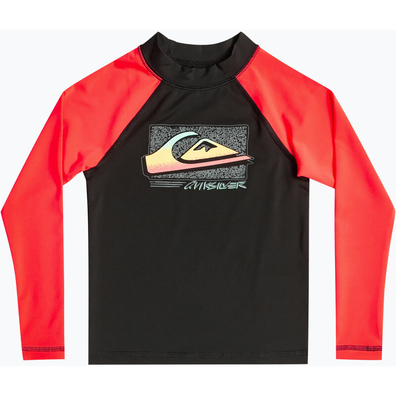 Dětské plavecké tričko Quiksilver Next Gen fiery coral