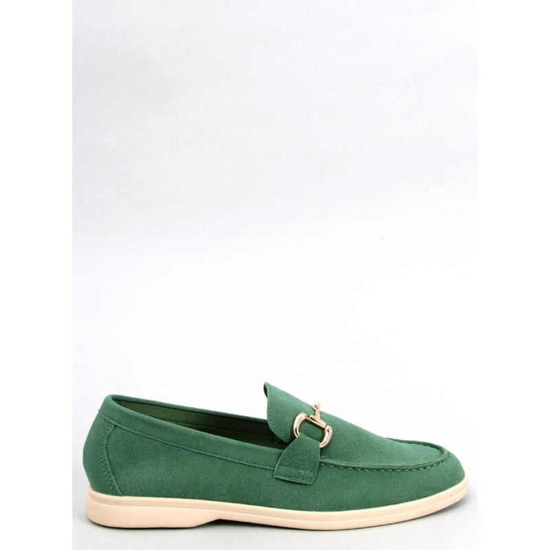 Dámské mokasiny T563P zelené - Inello 83780304