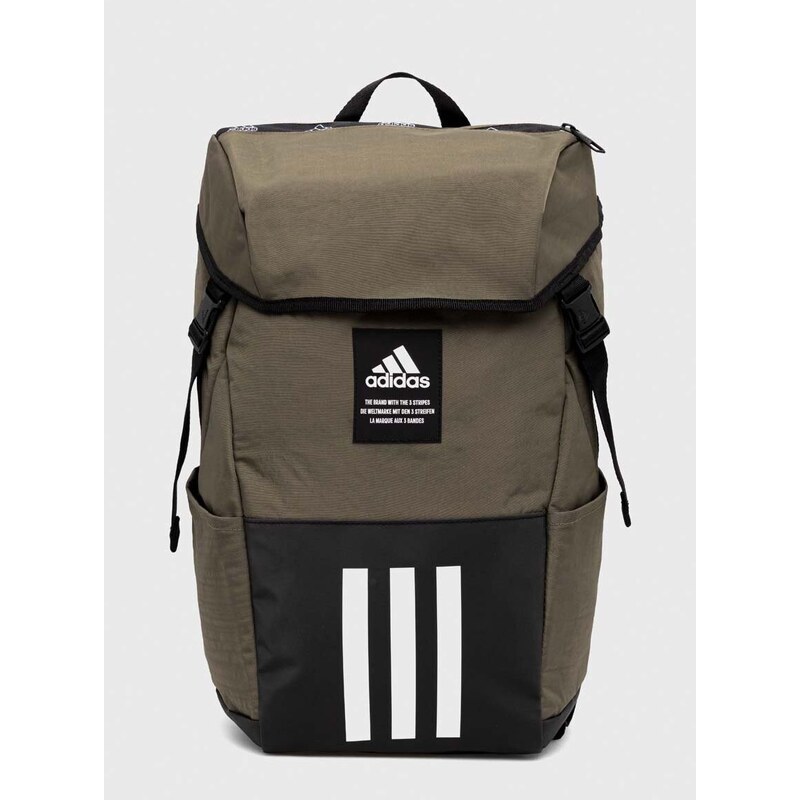 Batoh adidas Performance zelená barva, velký, s potiskem, IL5748