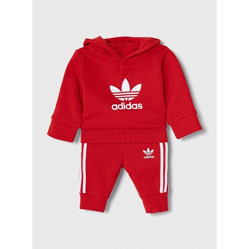 Sada adidas Originals červená barva