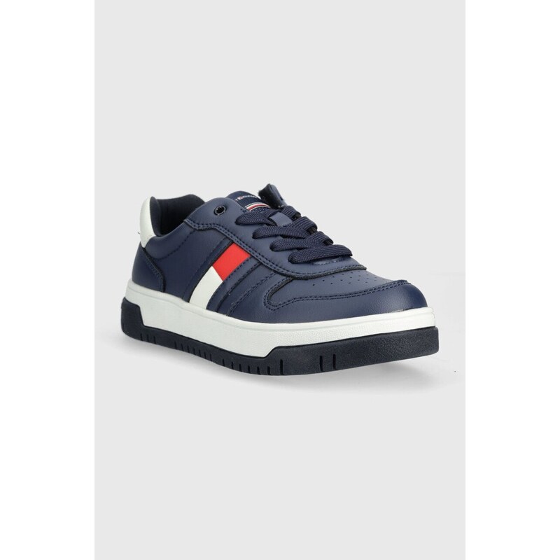 Dětské sneakers boty Tommy Hilfiger tmavomodrá barva