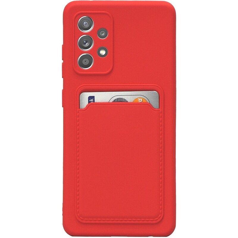 IZMAEL.eu Pouzdro Card Case pro Samsung Galaxy A32 5G červená
