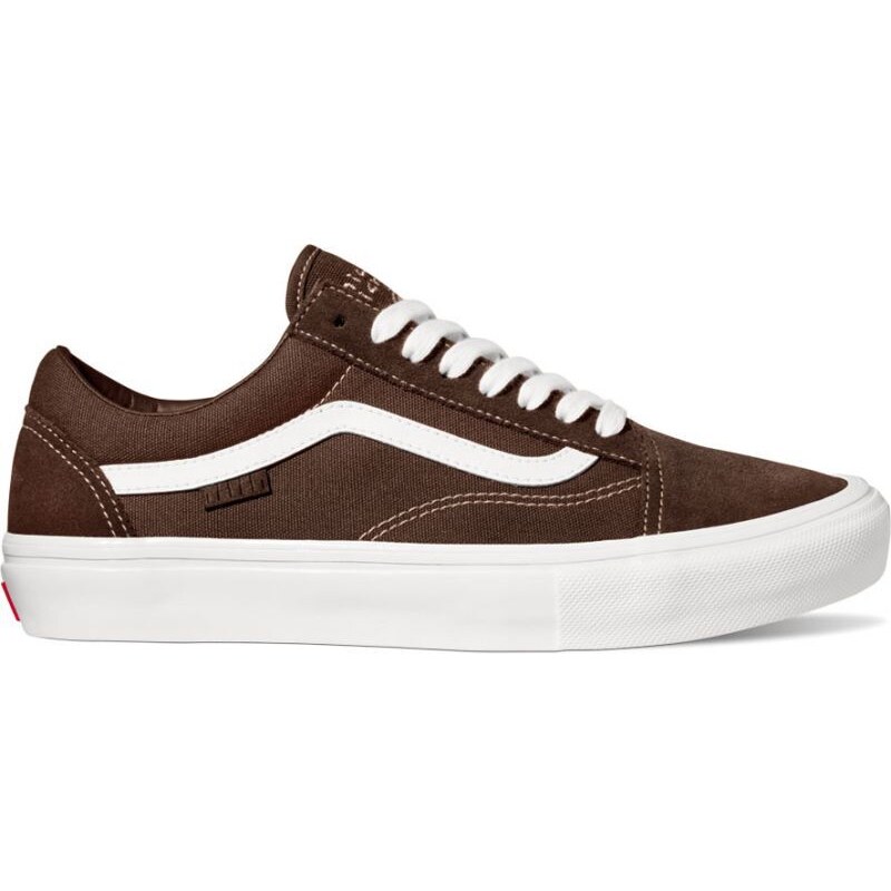 BOTY VANS Skate Old Skool - hnědá -