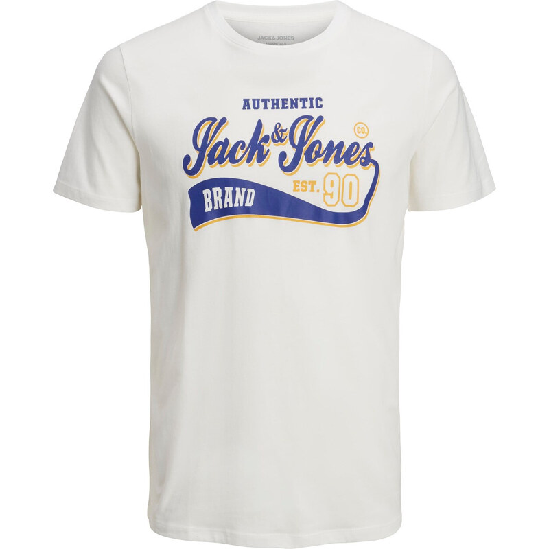 Jack and Jones Tričko Logo bílé