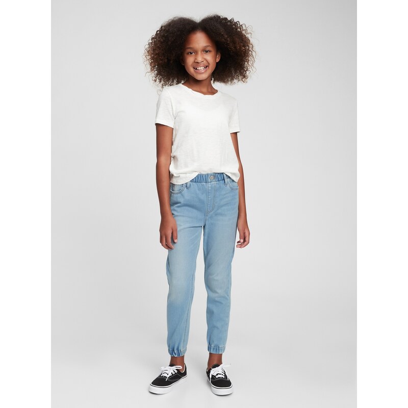 GAP Dětské džíny jogger knit - Holky