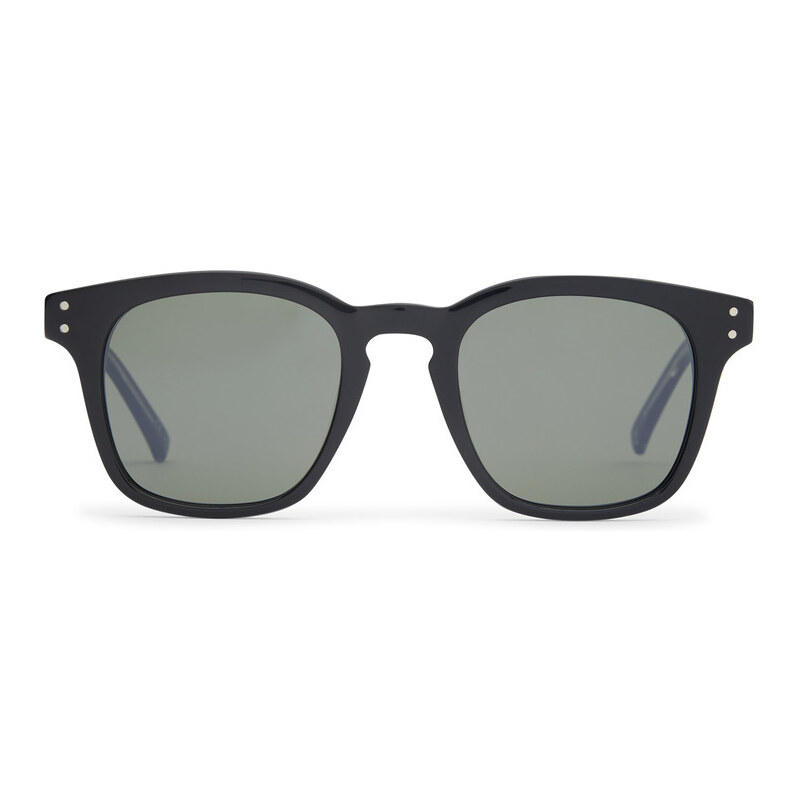 VonZipper Morse Black Crystal Gloss Vintage Grey Lens