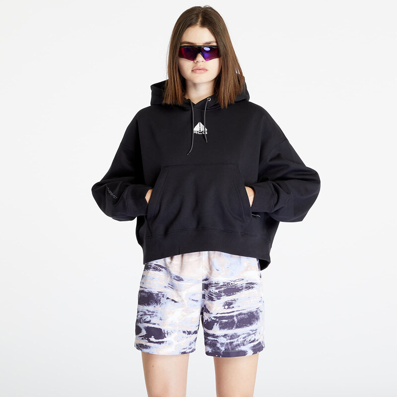 Mikina Nike ACG Therma-FIT Womens Tuff Knit Fleece Hoodie Black/