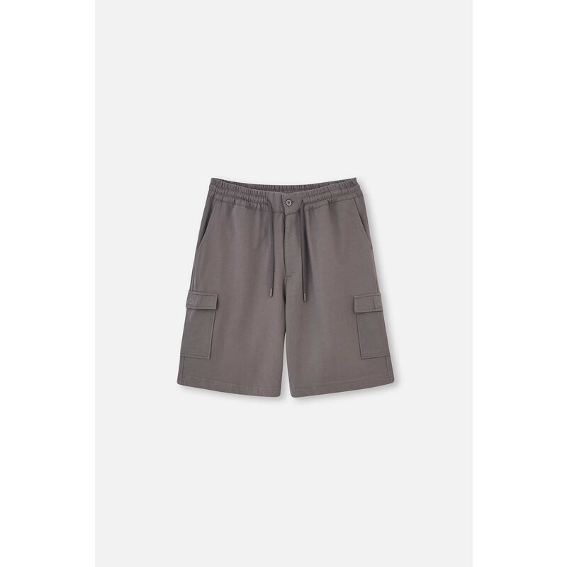 Dagi Gray Cargo Shorts with Pocket