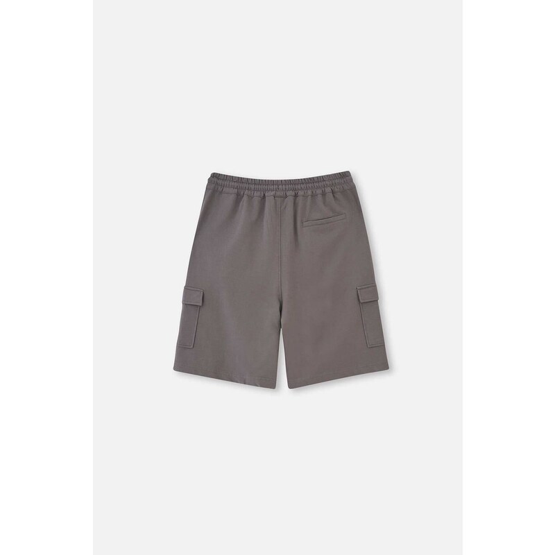 Dagi Gray Cargo Shorts with Pocket