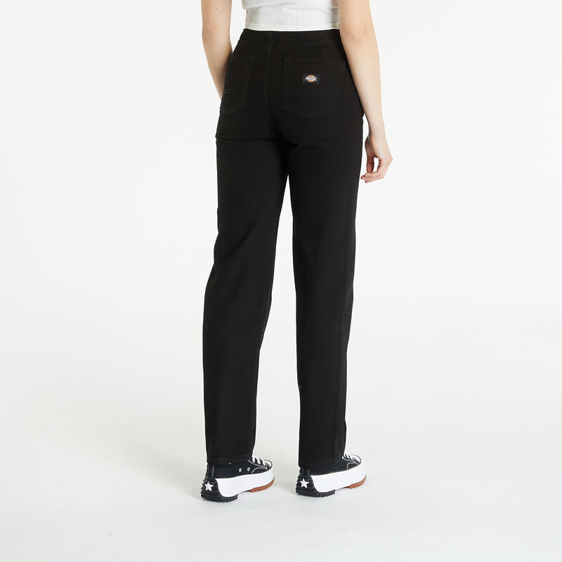 Dámské džíny Dickies Thomasville Denim Trousers Rinsed Black