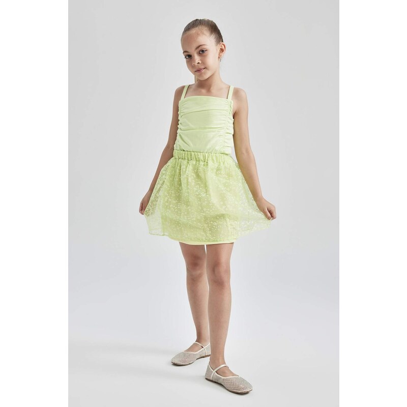 DEFACTO Girl Regular Fit Woven Skirt