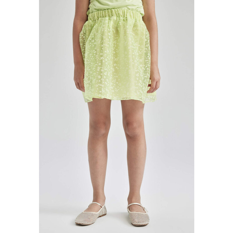 DEFACTO Girl Regular Fit Woven Skirt