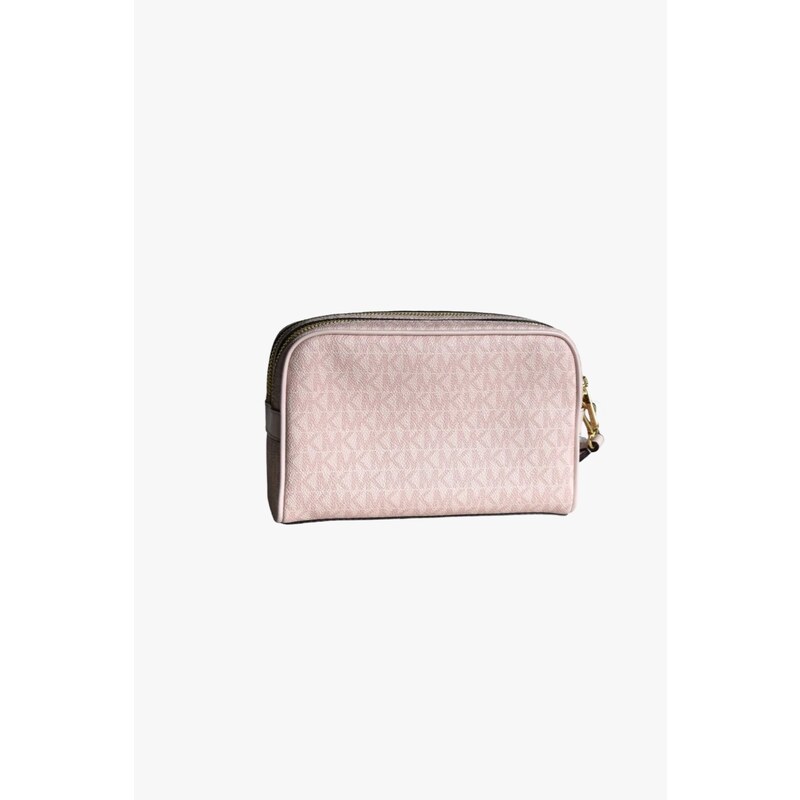 Michael Kors jet set item medium travel pouch wristlet powder blush dámská kosmetická kabelka