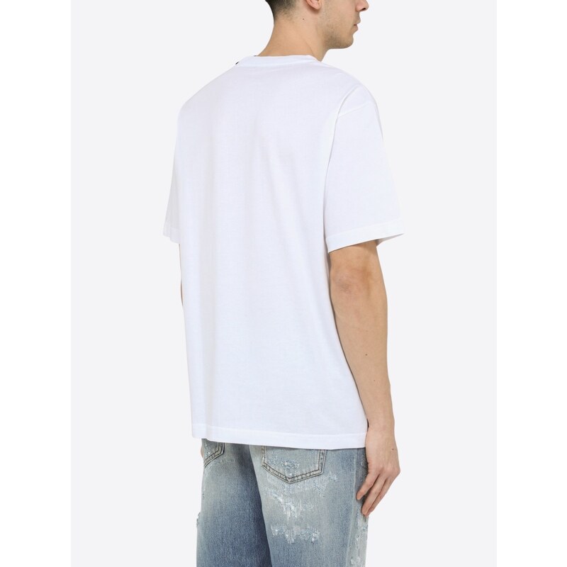 DOLCE & GABBANA Sicilians White tričko