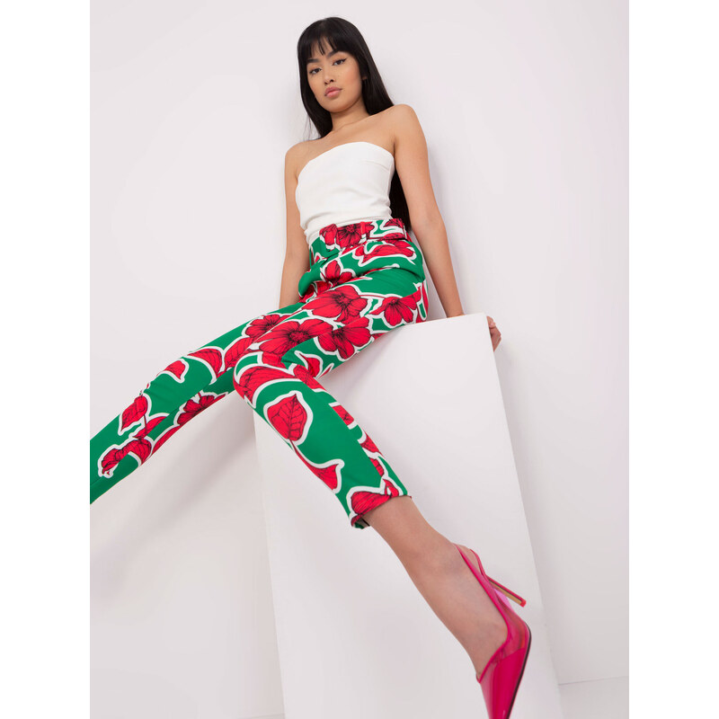 Italy Moda Trousers-DHJ-SP-12787E.13-green