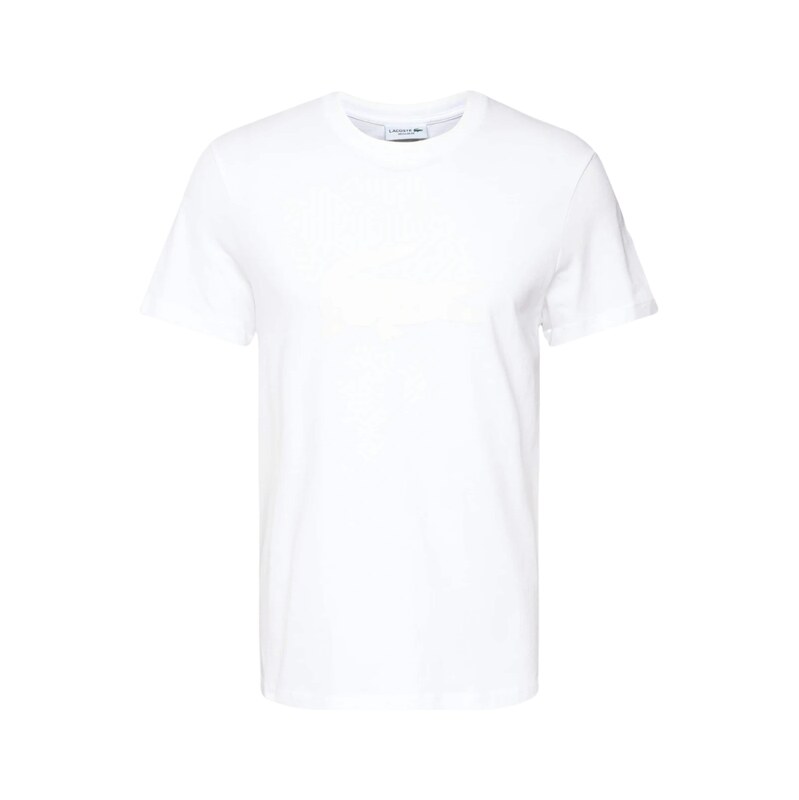 LACOSTE Tričko bílá