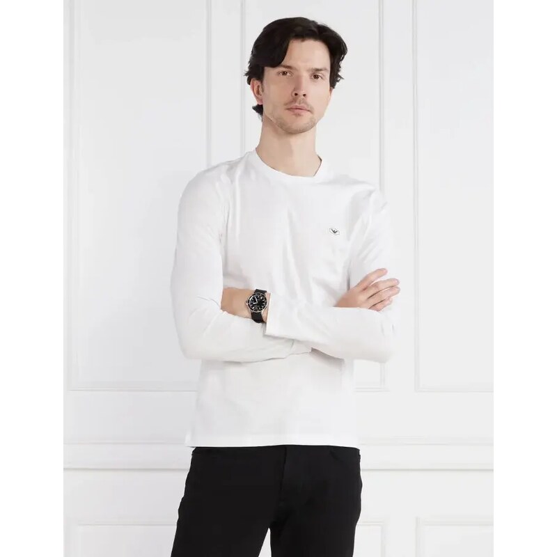 Emporio Armani Tričko s dlouhým rukávem | Slim Fit