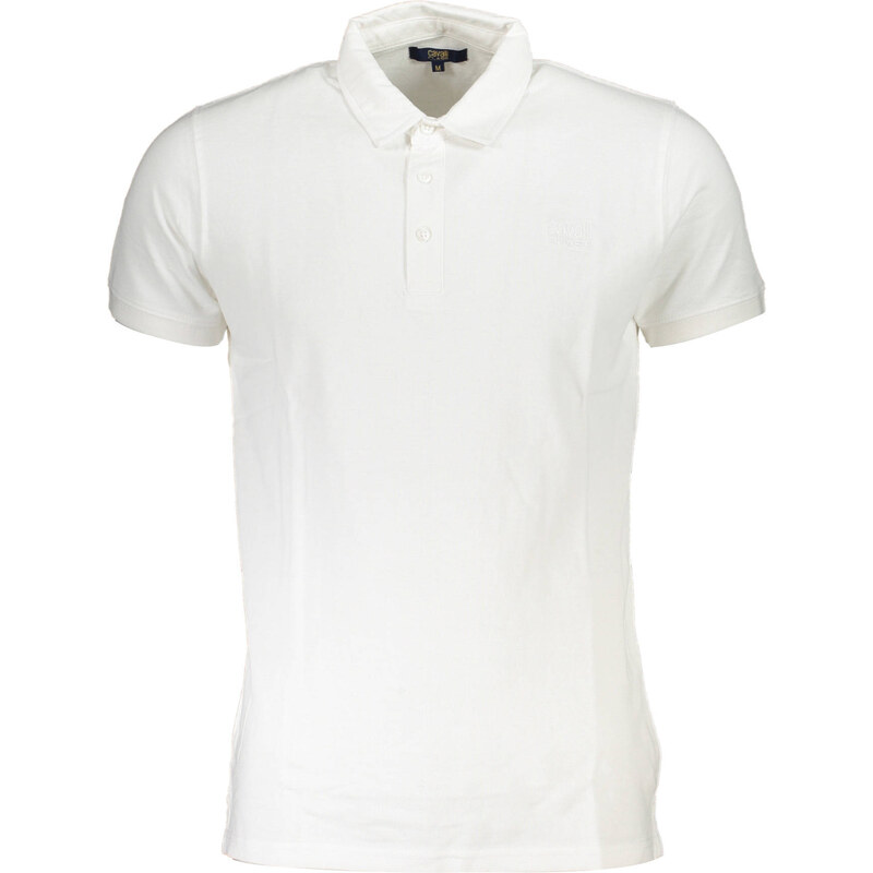 Bílé pánské polo triko Cavalli Class