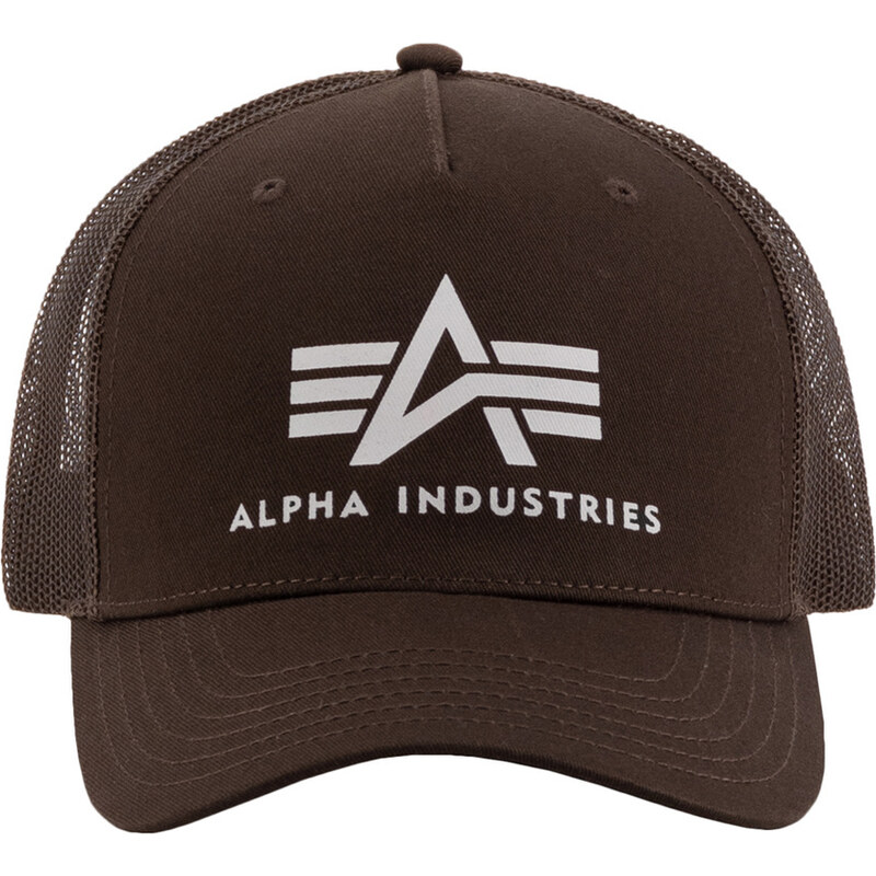 Alpha Industries Kšiltovka Basic Trucker Cap hunter brown 83880331