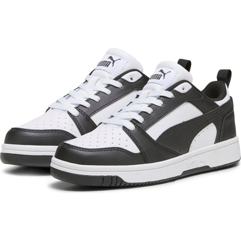 PUMA Tenisky Rebound V6 černá / bílá