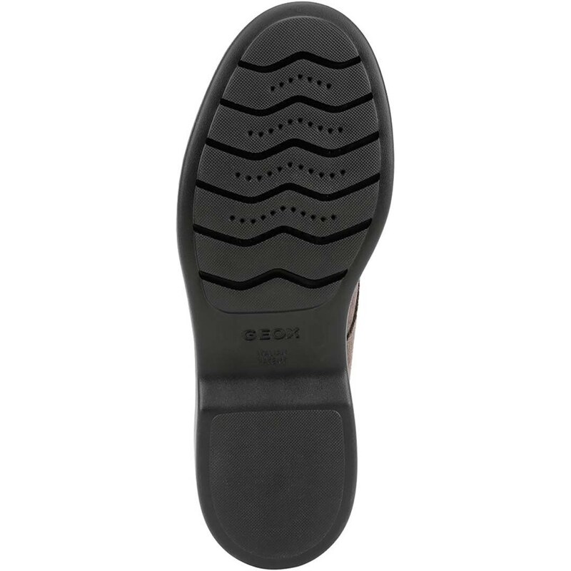 Kožené boty Geox U OTTAVIO B pánské, šedá barva, U16DCB 00022 C6372
