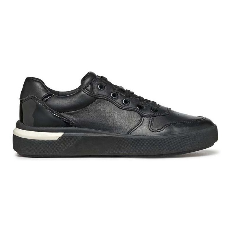 Kožené sneakers boty Geox D DALYLA A černá barva, D35QFA 08502 C9999