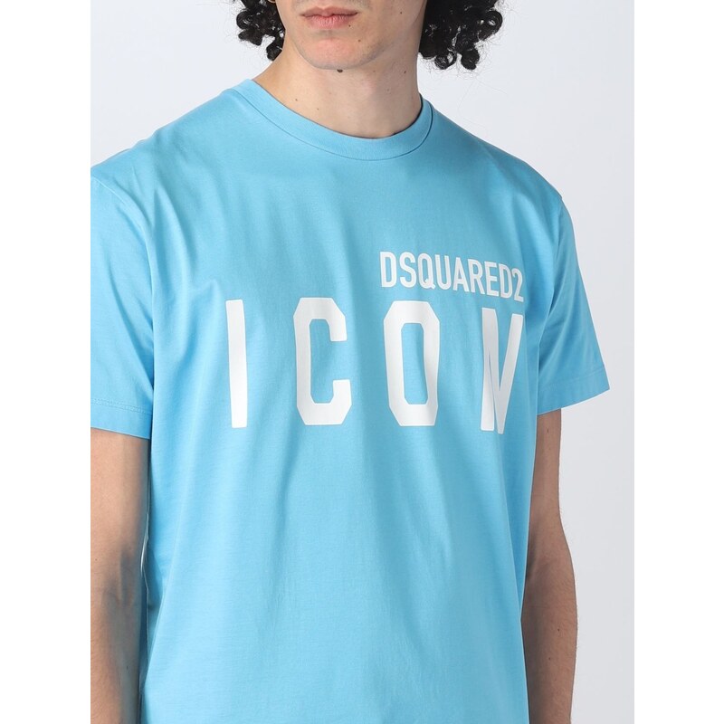 DSQUARED2 Icon Logo Blue tričko