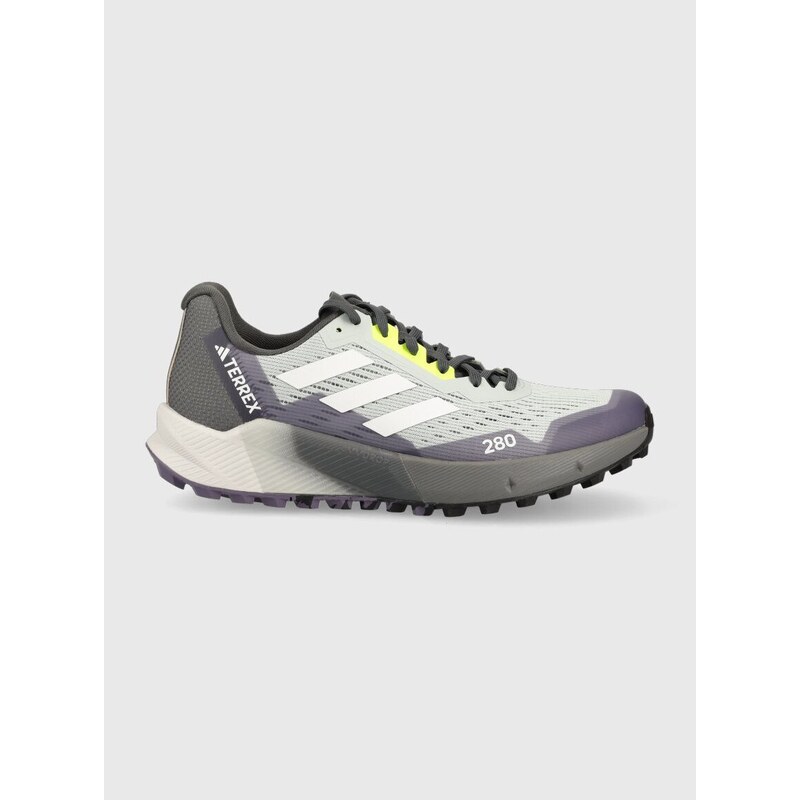 Boty adidas TERREX Agravic Flow 2.0 Trail dámské, šedá barva