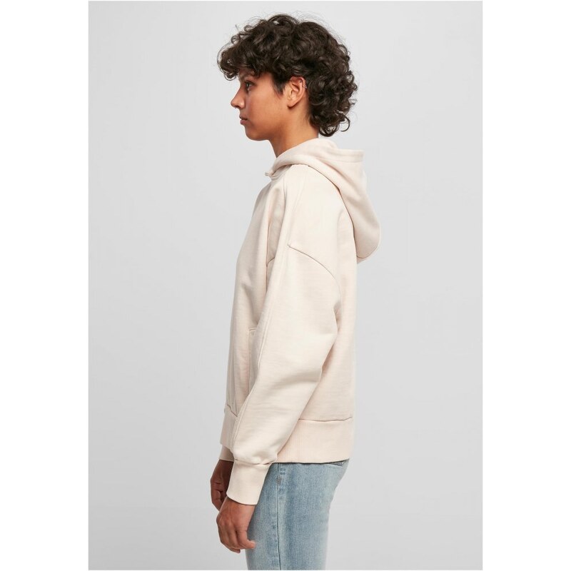 Růžová dámská mikina Urban Classics Heavy Terry Garment Dye
