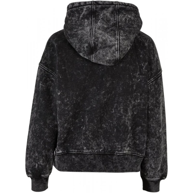 Černá dámská mikina Urban Classics Oversized Towel Washed