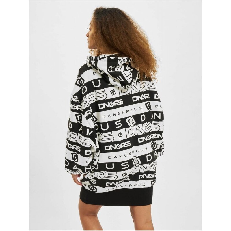 DANGEROUS DNGRS Tracks Oversize Hooded Dress