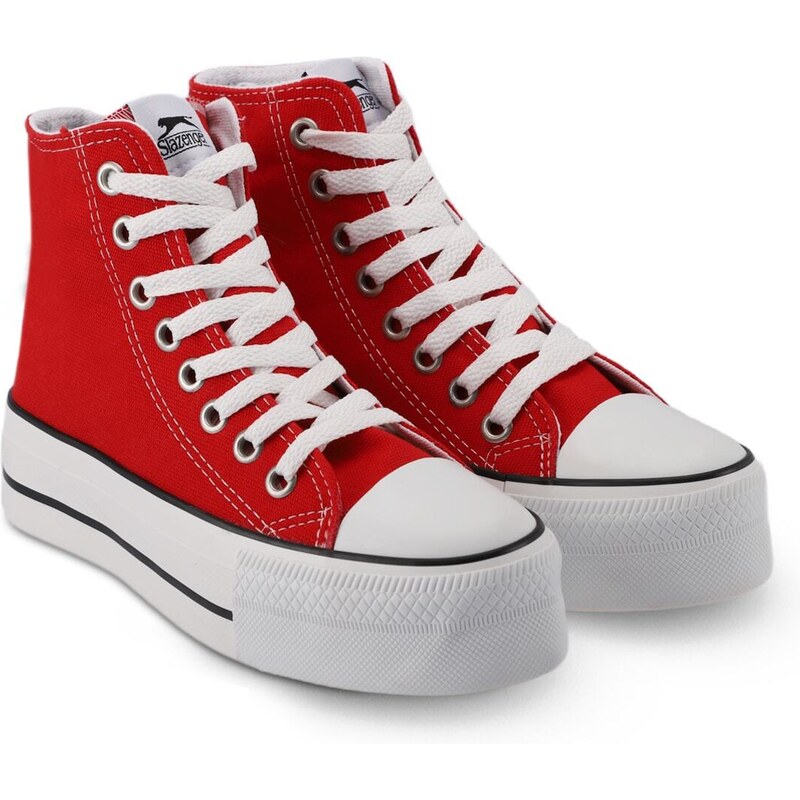 Slazenger Super High I Sneaker Dámské boty červené