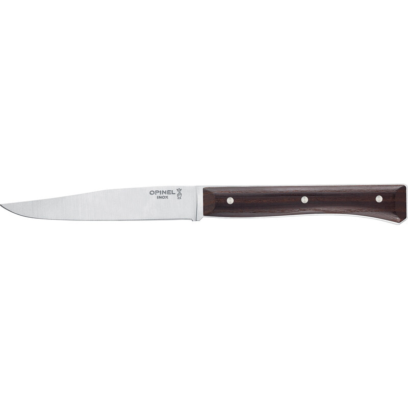 Opinel Facette sada příborových nožů, 4 ks, tmavý jasan, 002497