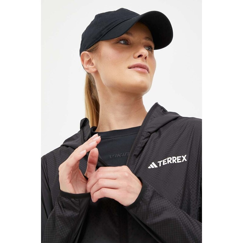 Větrovka adidas TERREX Xperior Windweave černá barva